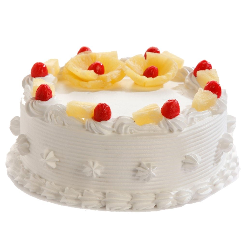 Best Eggless Pineapple Strawberry Cake Delivery in Canada | Gift Delivery  Canada