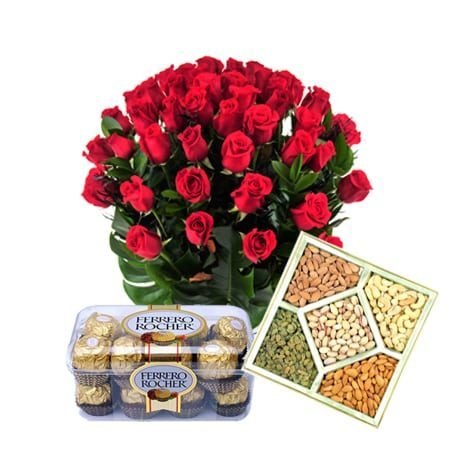 50-red-roses-500-grams-dryfruit-ferrero-rocher-combo