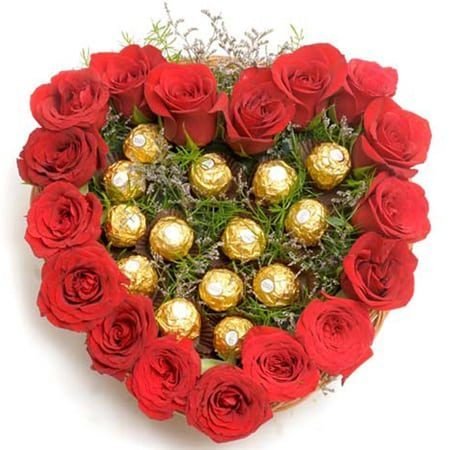 16-Red-Roses-and16pieces-Ferrero-Rocher