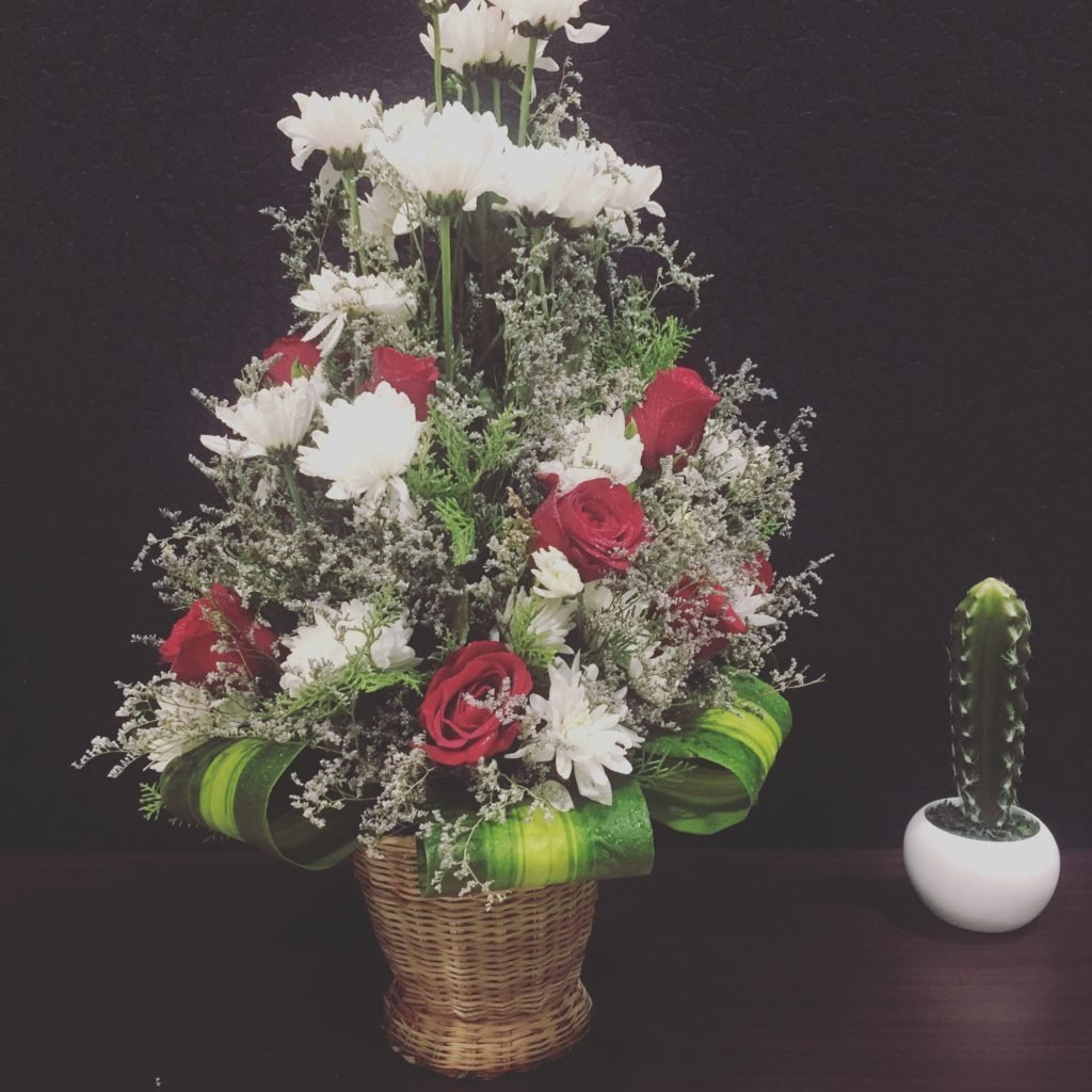 Roses & Chrysanthemums Arrangement