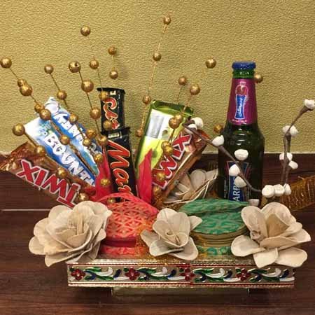 dry fruits n chocolates gift hampers | Diwali gift hampers, Gift hampers,  Diwali craft